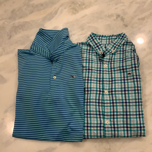 Vineyard Vines Other - Boy’s Vineyard Vines shirt collection set of two. Size M
